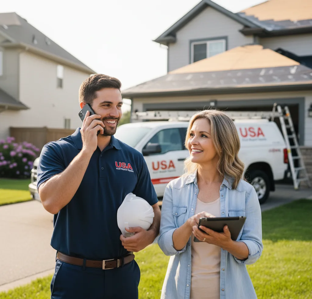 USA Roof Repair Experts customer support in Heber Springs
